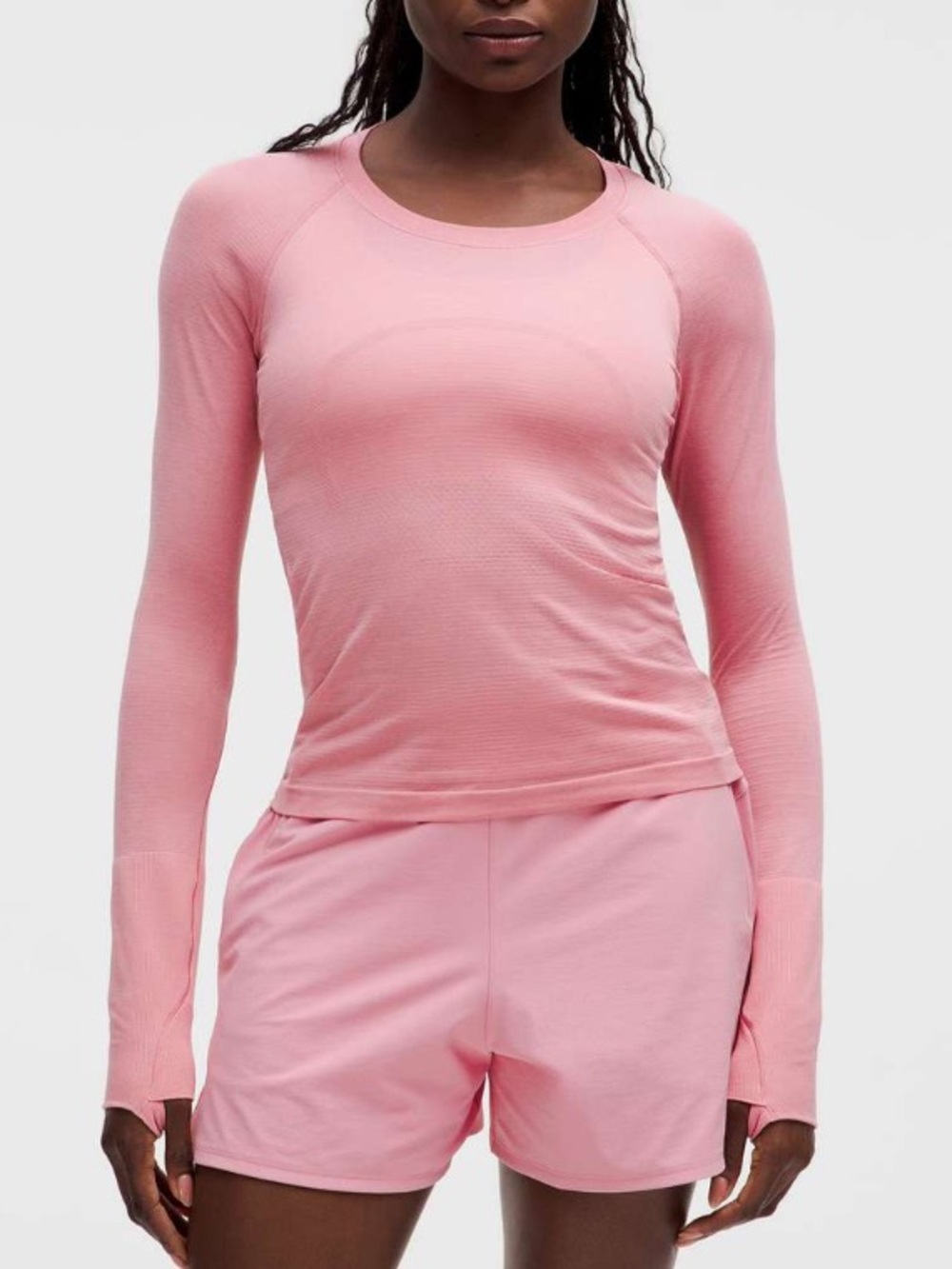 lululemon athletica Long-Sleeve Swiftly Tech Top in Pink Tide